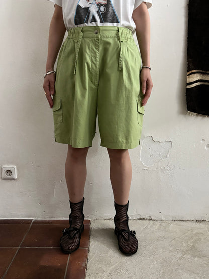 Swedish linen cotton pistachio