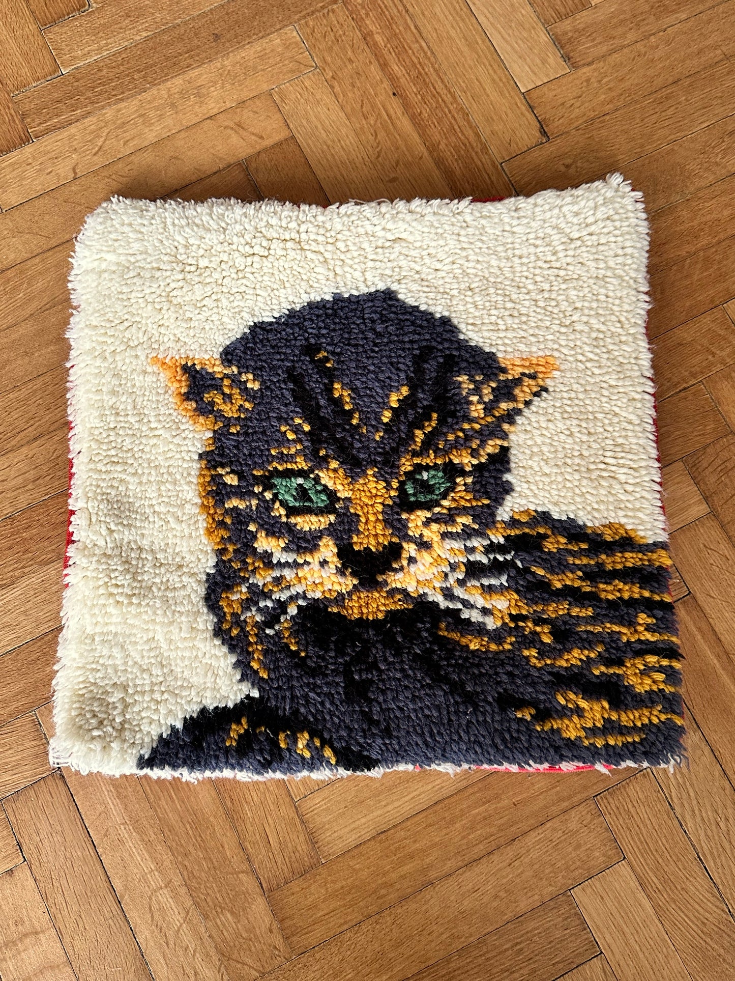 Cat mini rug