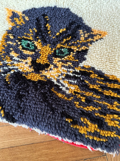 Cat mini rug