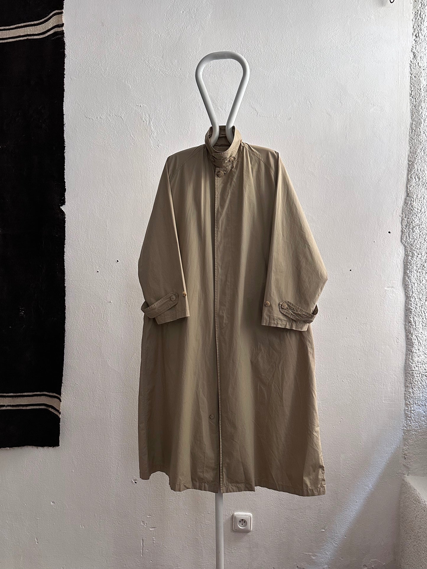 Ralph Lauren Cotton coat 90's 90年代 Vintage ヴィンテージ コート ラルフローレン  Toto Praha Vintage clothing store Antique shop Prague 古着屋 アンティークショップ プラハ ユーロ古着  ヨーロッパ古着 古着卸 