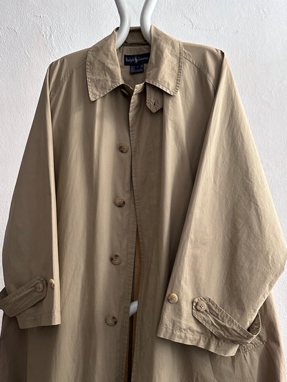 Ralph Lauren Cotton coat 90's 90年代 Vintage ヴィンテージ コート ラルフローレン  Toto Praha Vintage clothing store Antique shop Prague 古着屋 アンティークショップ プラハ ユーロ古着  ヨーロッパ古着 古着卸 