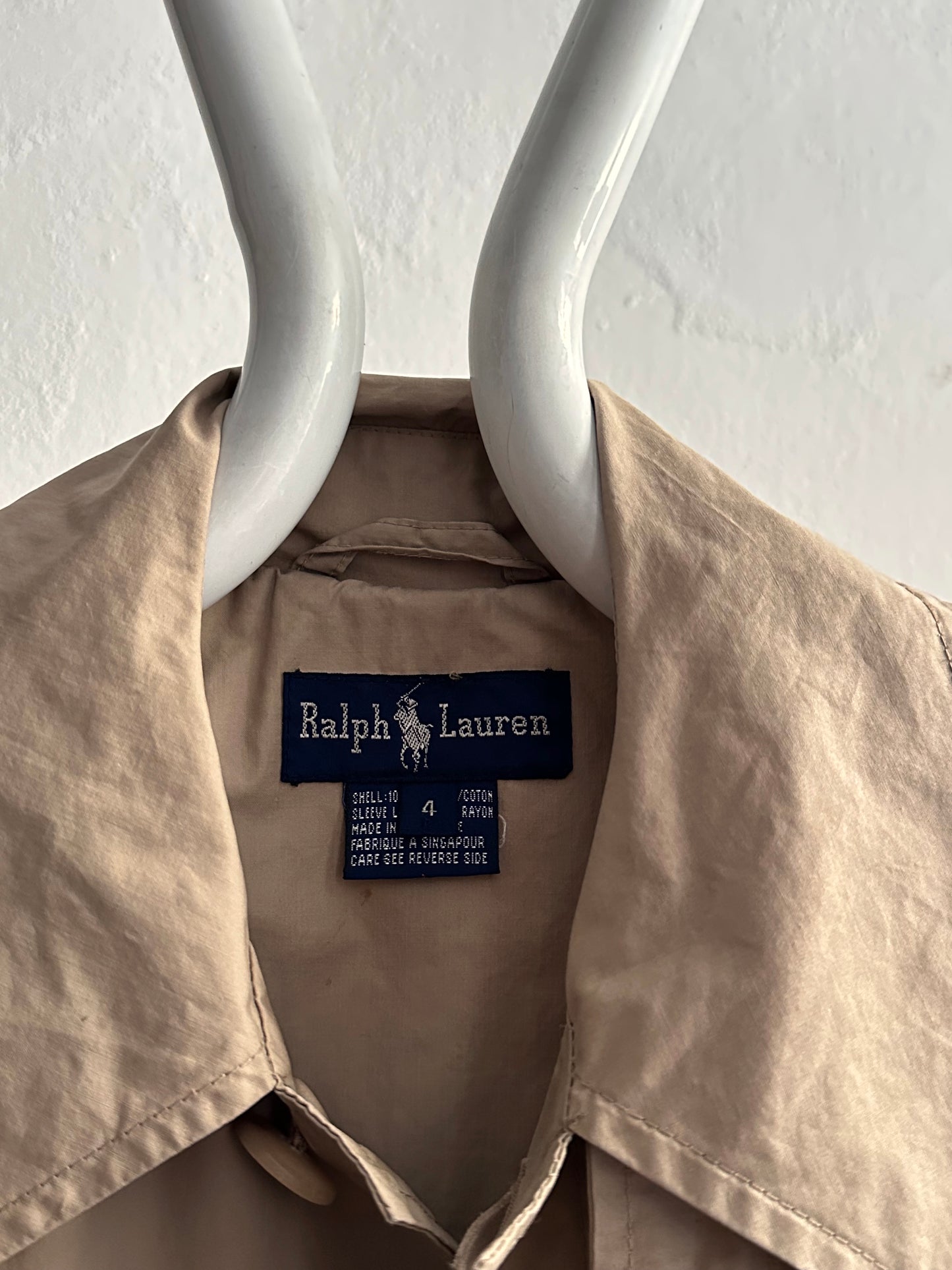 1990s Ralph Lauren Cotton coat