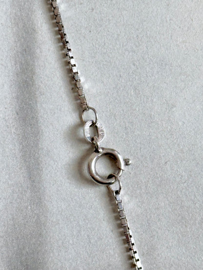 German 835 vintage silver hanger pendant necklace