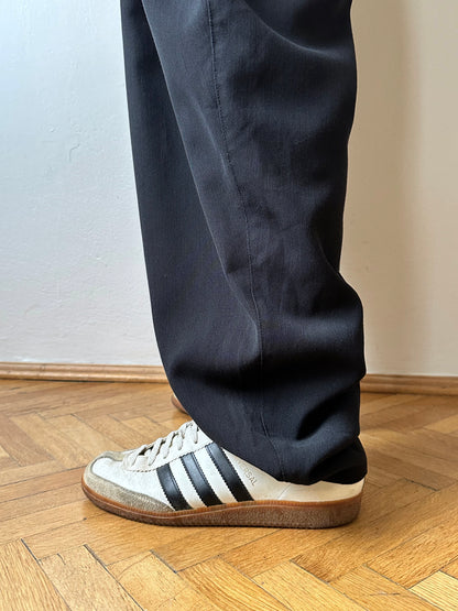 90s Black trousers - w31