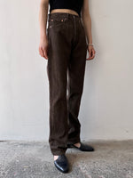 90's Levi's 501 brown 27/32