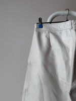 80s White Leather trousers - w26