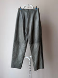 80s Gray Leather trousers - w27-28