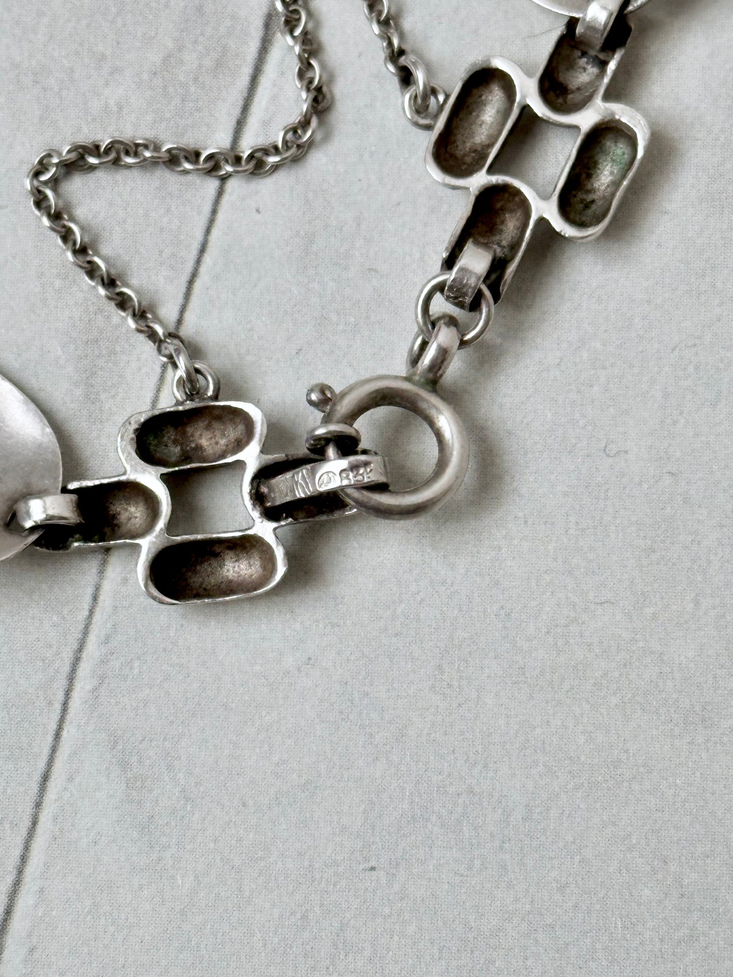 German silver 835 palo alto bracelet