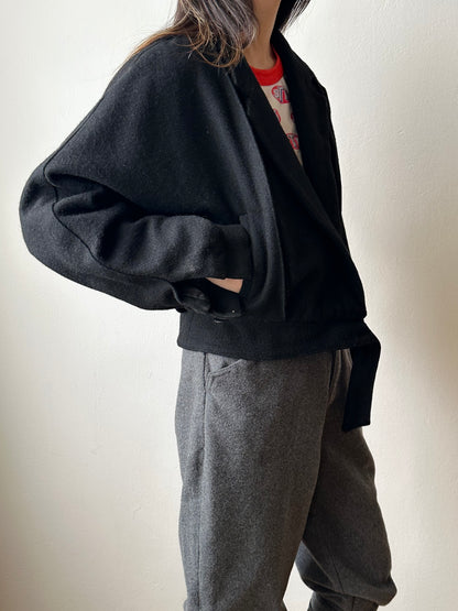 1980s France wool jacket, battledress-inspired