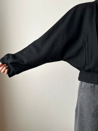 1980s France wool jacket, battledress-inspired
