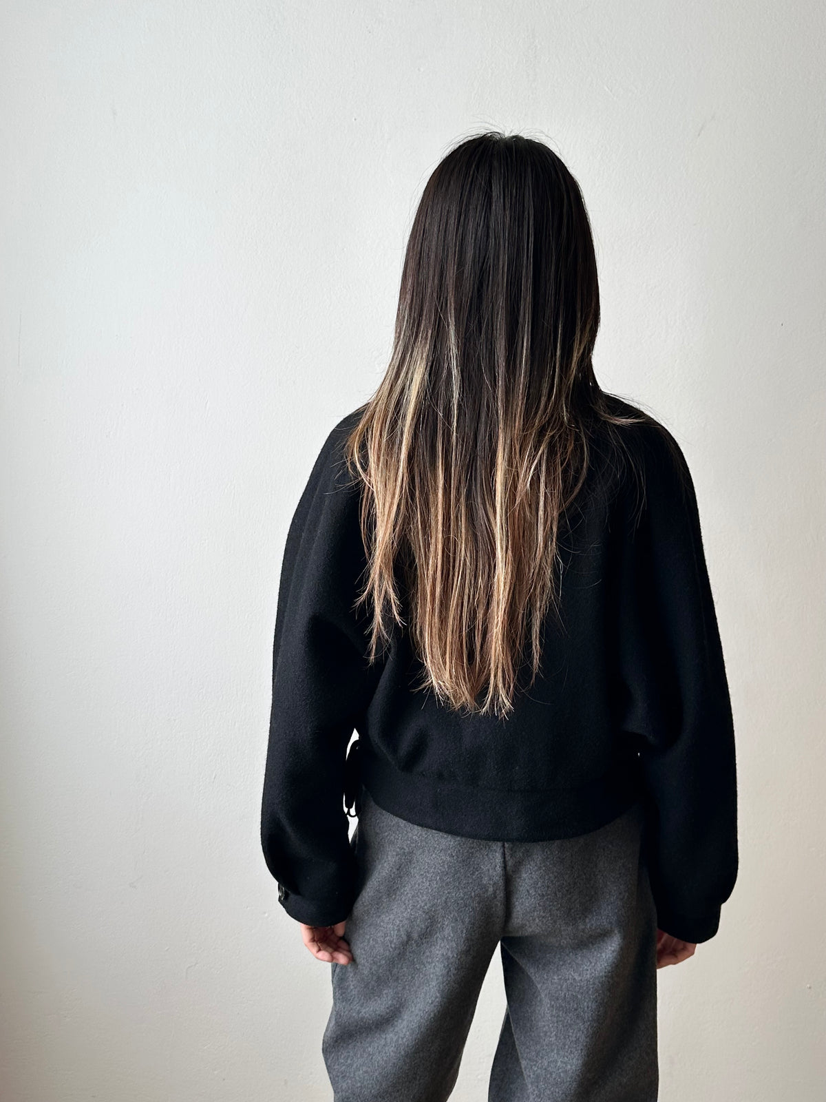 1980s France wool jacket, battledress-inspired