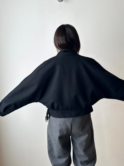 1980s France wool jacket, battledress-inspired