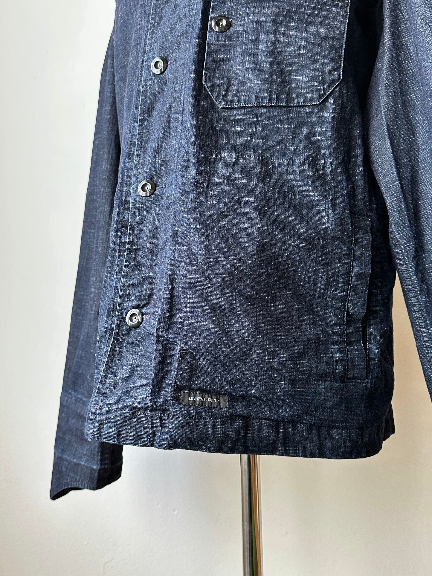 Levi's All Duty 90's リーバイス  ヨーロッパ企画 Vintage ヴィンテージ 古着屋 プラハ Praha Vintage clothing store Massimo osti マッシモオスティ デニム  パーカー Denim jacket Rare レア Toto totototrip 