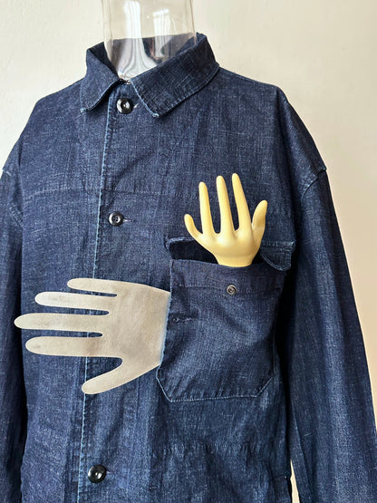 Levi's All Duty 90's リーバイス  ヨーロッパ企画 Vintage ヴィンテージ 古着屋 プラハ Praha Vintage clothing store Massimo osti マッシモオスティ デニム  パーカー Denim jacket Rare レア Toto totototrip 