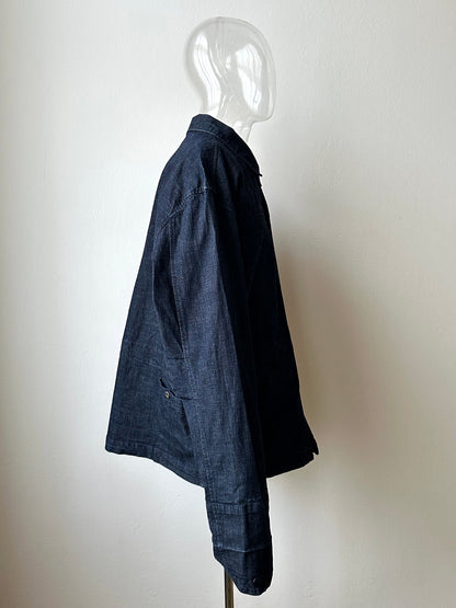 Levi's All Duty 90's リーバイス  ヨーロッパ企画 Vintage ヴィンテージ 古着屋 プラハ Praha Vintage clothing store Massimo osti マッシモオスティ デニム  パーカー Denim jacket Rare レア Toto totototrip 