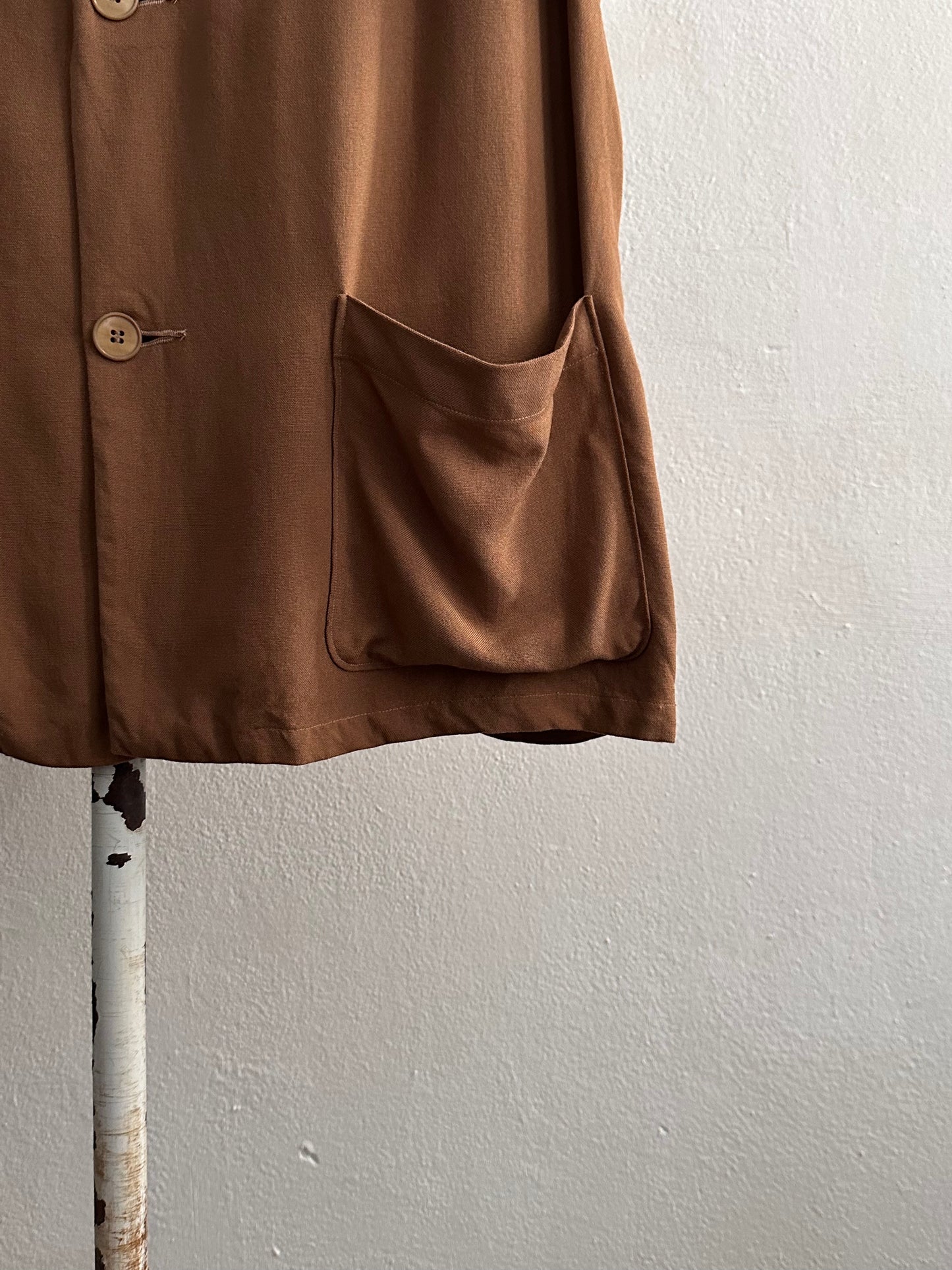 1960s French Rayon shirt