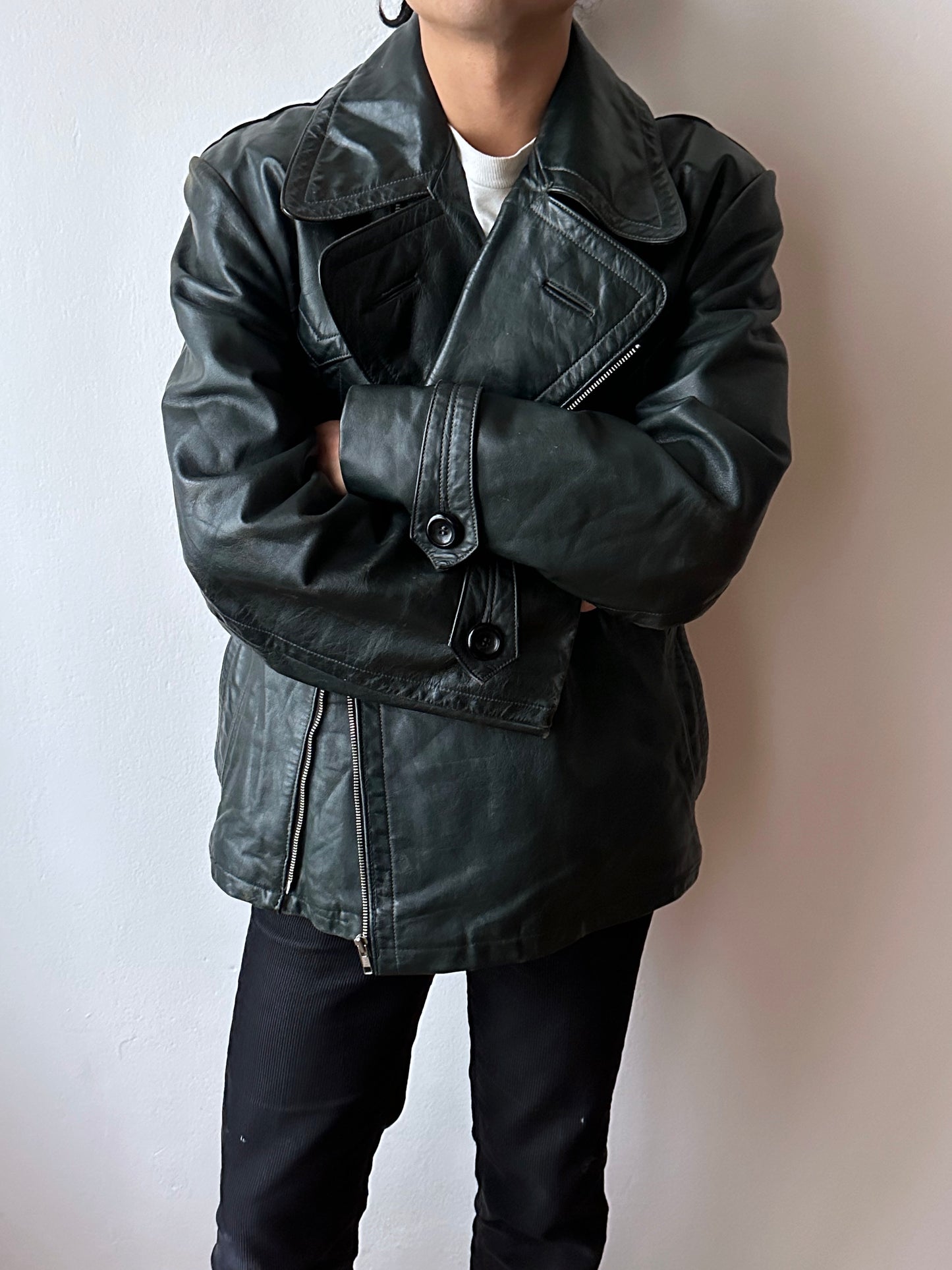 70's 1970's 70年代 Vintage Toto Praha Prague JAGUAR ジャガー England Germany Berlin ベルリン motorcycle Leather jacket モーターサイクル レザー ジャケット 古着屋 ヴィンテージ Vintage store  Vintage clothing プラハ 古着  ユーロ古着 ヨーロッパ古着