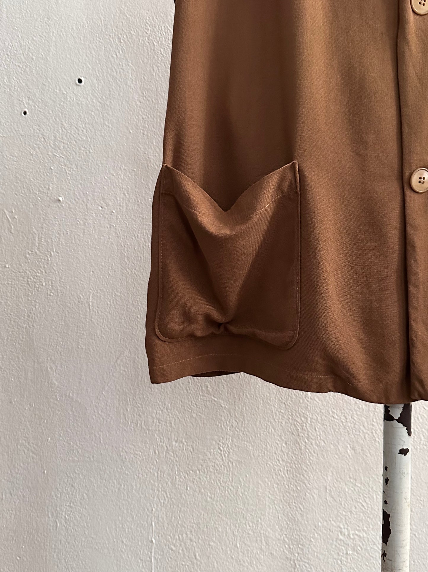 1960s French Rayon shirt