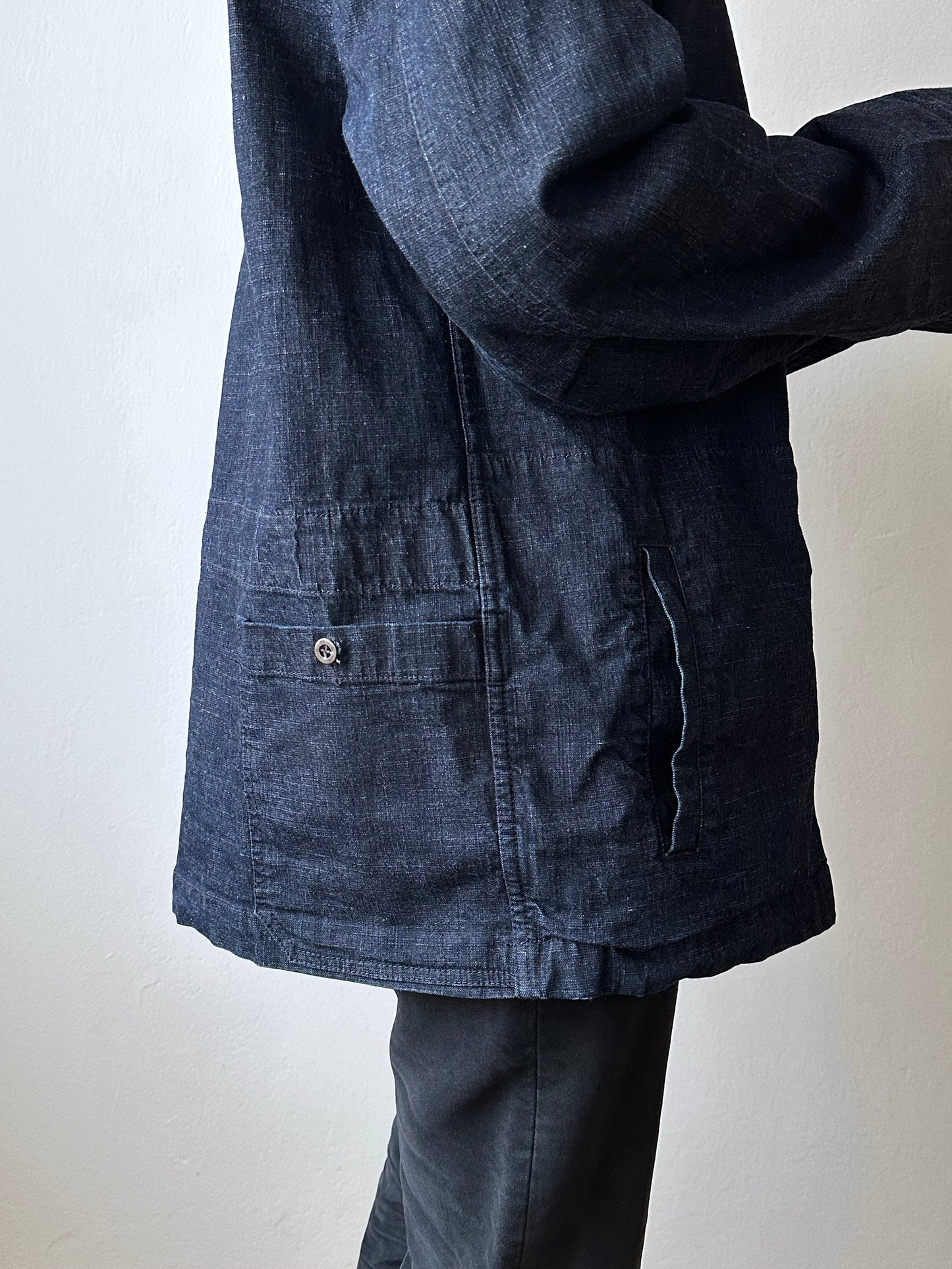 Levi's All Duty 90's リーバイス  ヨーロッパ企画 Vintage ヴィンテージ 古着屋 プラハ Praha Vintage clothing store Massimo osti マッシモオスティ デニム  パーカー Denim jacket Rare レア Toto totototrip 