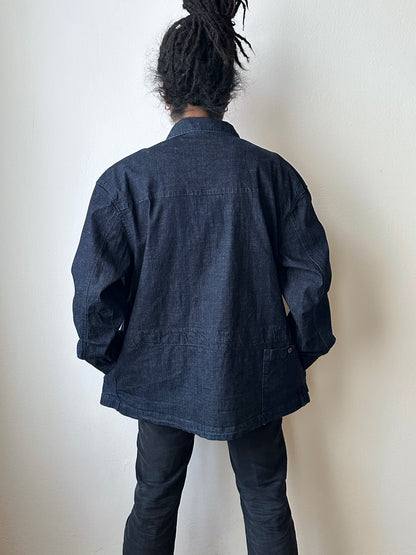 Levi's All Duty 90's リーバイス  ヨーロッパ企画 Vintage ヴィンテージ 古着屋 プラハ Praha Vintage clothing store Massimo osti マッシモオスティ デニム  パーカー Denim jacket Rare レア Toto totototrip 