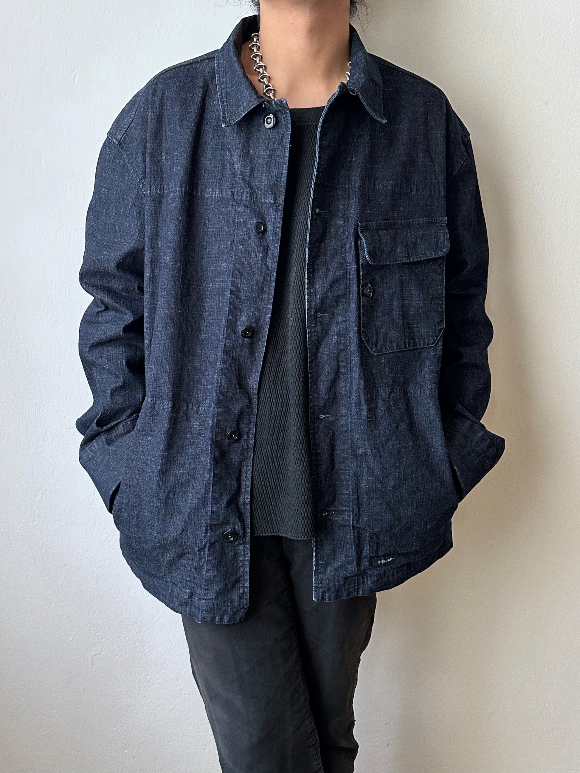 Levi's All Duty 90's リーバイス  ヨーロッパ企画 Vintage ヴィンテージ 古着屋 プラハ Praha Vintage clothing store Massimo osti マッシモオスティ デニム  パーカー Denim jacket Rare レア Toto totototrip 