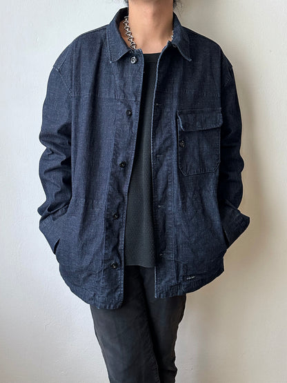 Levi's All Duty 90's リーバイス  ヨーロッパ企画 Vintage ヴィンテージ 古着屋 プラハ Praha Vintage clothing store Massimo osti マッシモオスティ デニム  パーカー Denim jacket Rare レア Toto totototrip 