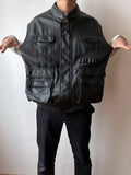 90s Leather vest