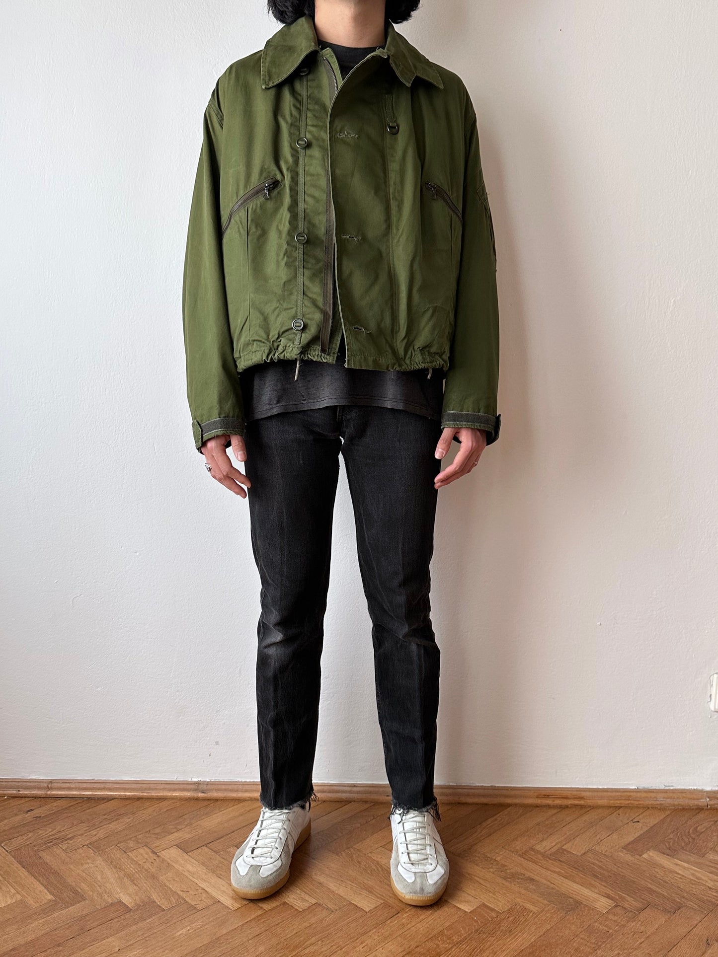 90s RAF MK3 british army イギリス軍 flight jacket parachute 空軍 ヴィンテージ ミリタリー  ユーロ古着 ヨーロッパ古着