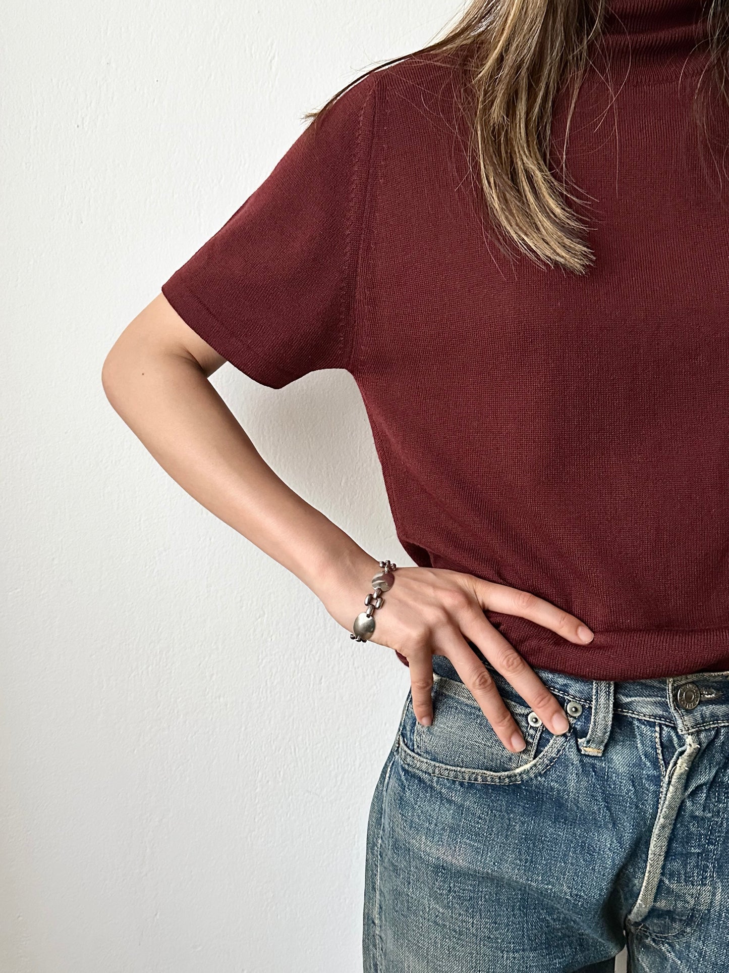 German silver 835 palo alto bracelet