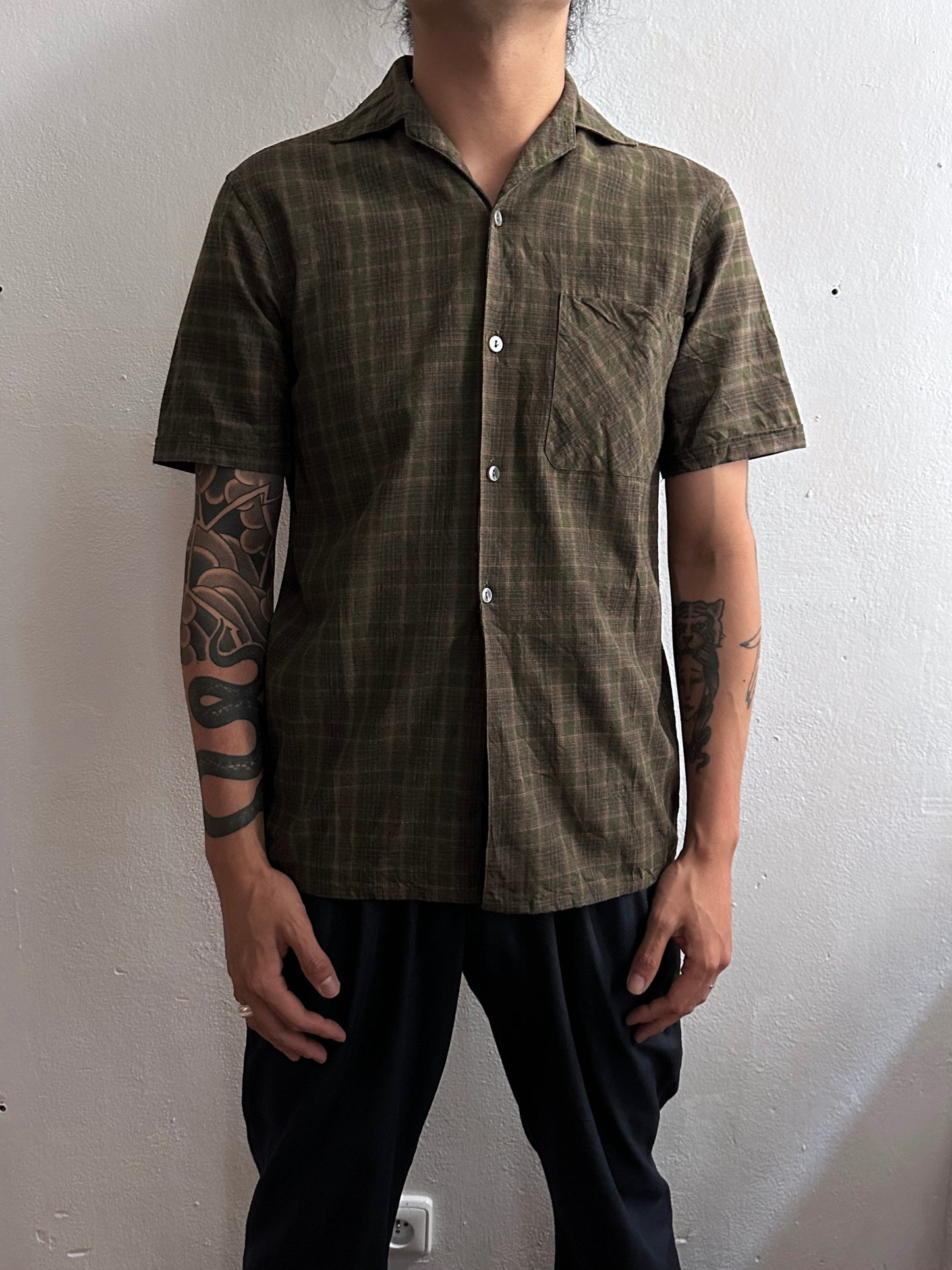 1960s French cotton shirt