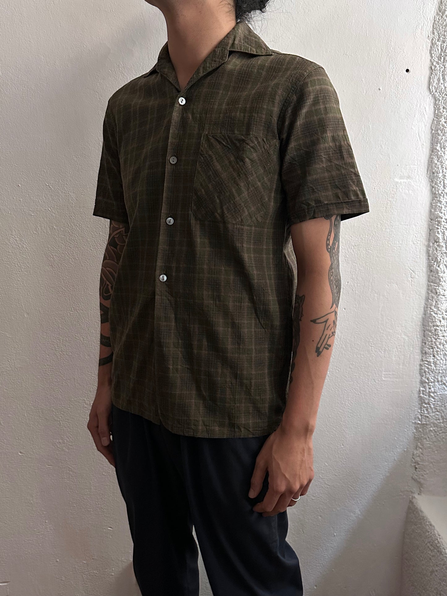 1960s French cotton shirt