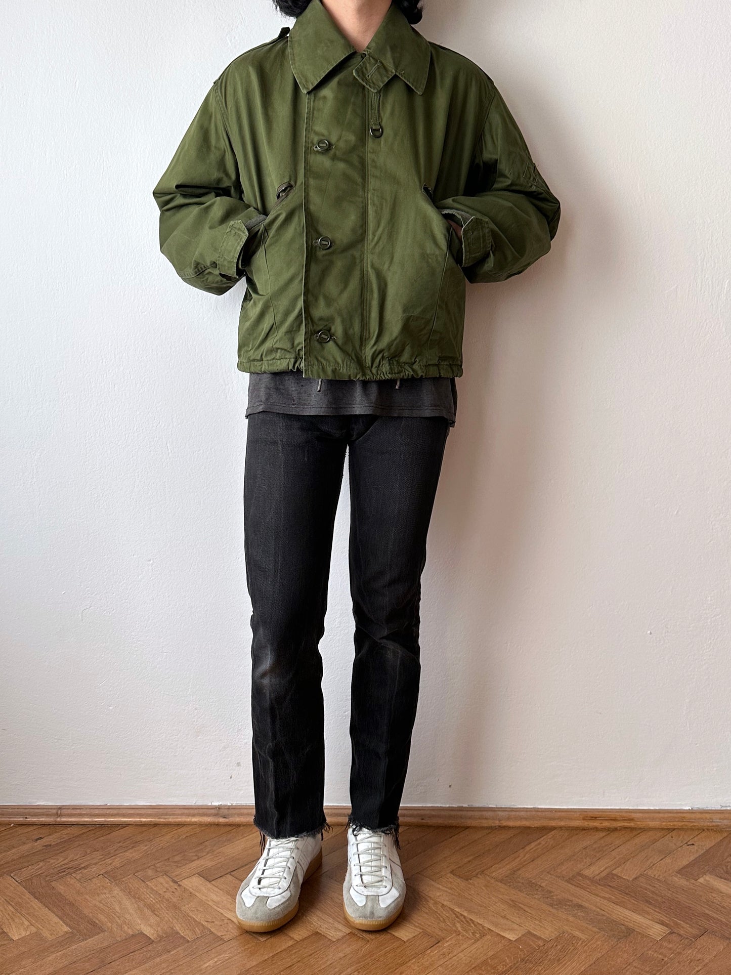 90s RAF MK3 british army イギリス軍 flight jacket parachute 空軍 ヴィンテージ ミリタリー  ユーロ古着 ヨーロッパ古着