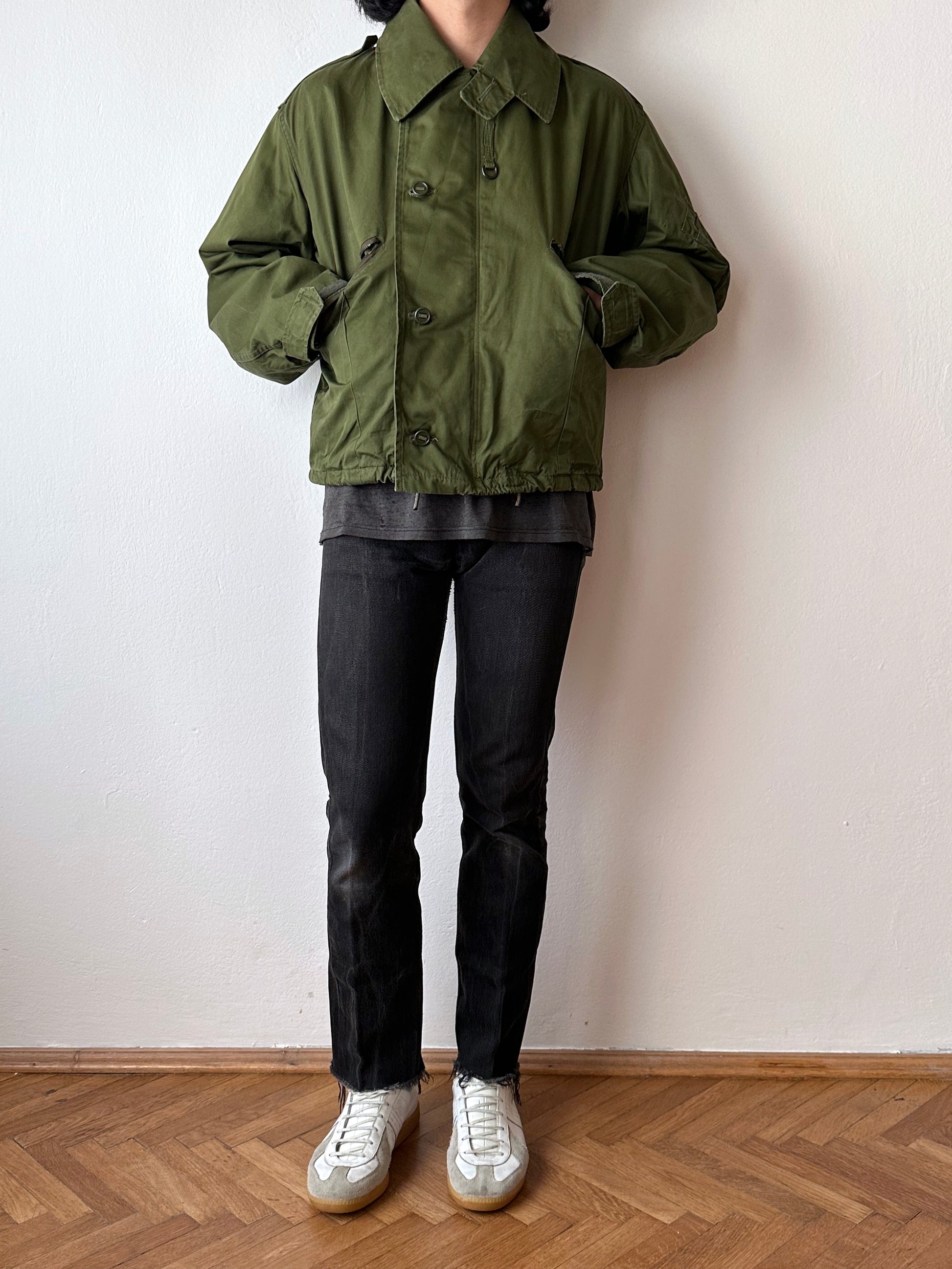 90s RAF MK3 british army イギリス軍 flight jacket parachute 空軍 ヴィンテージ ミリタリー  ユーロ古着 ヨーロッパ古着