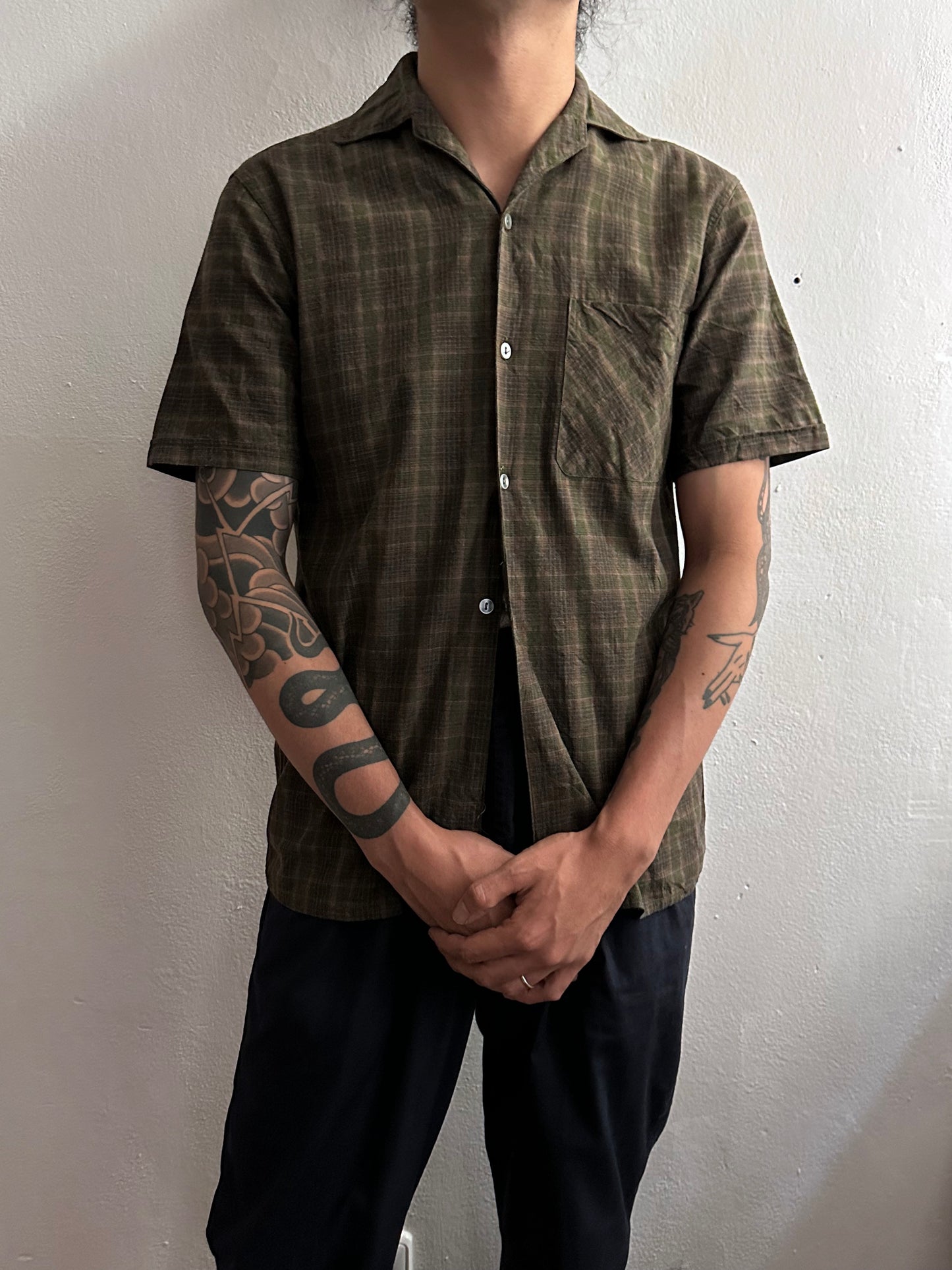 1960s French cotton shirt