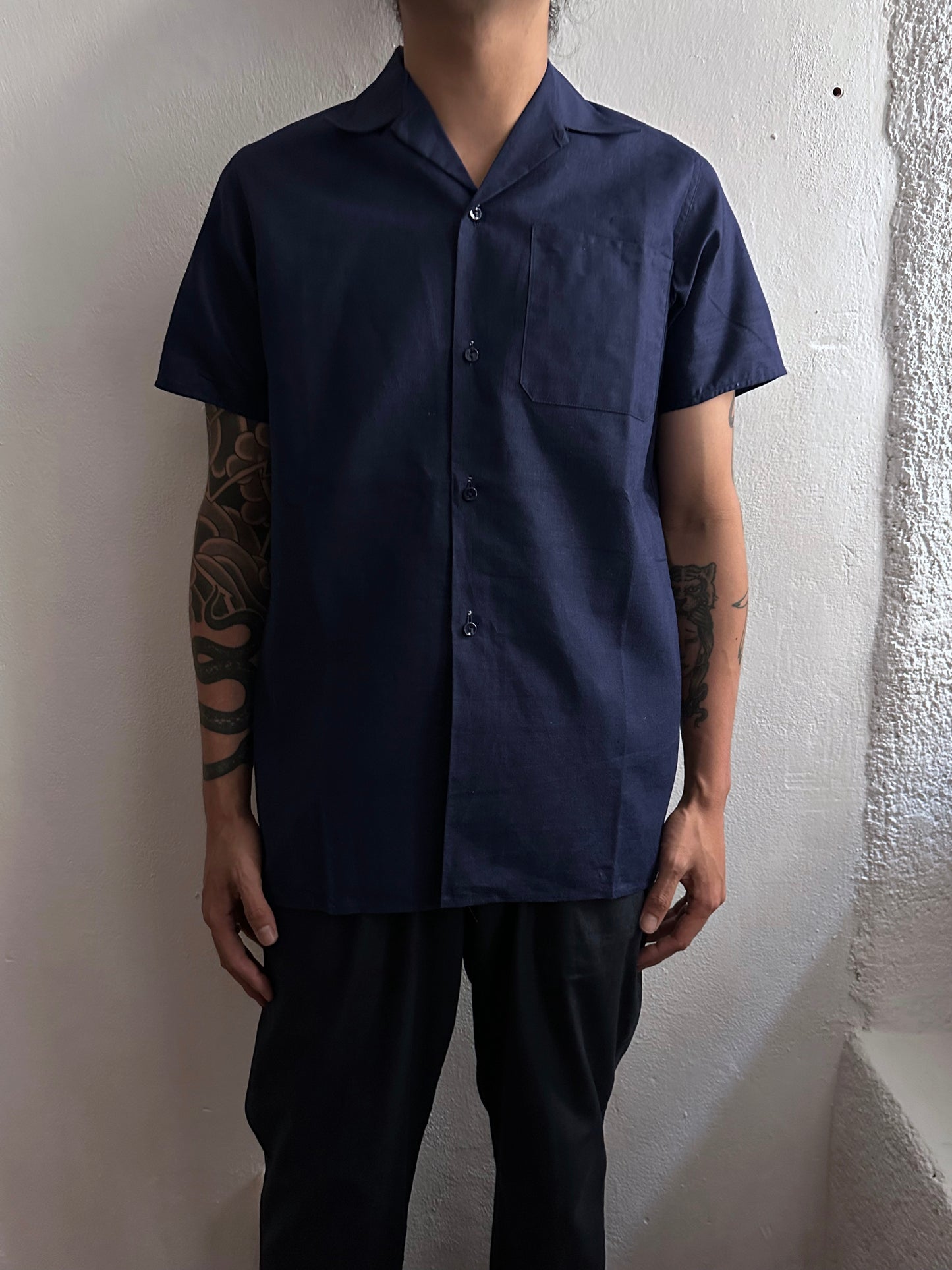 50s French Open collar shirt