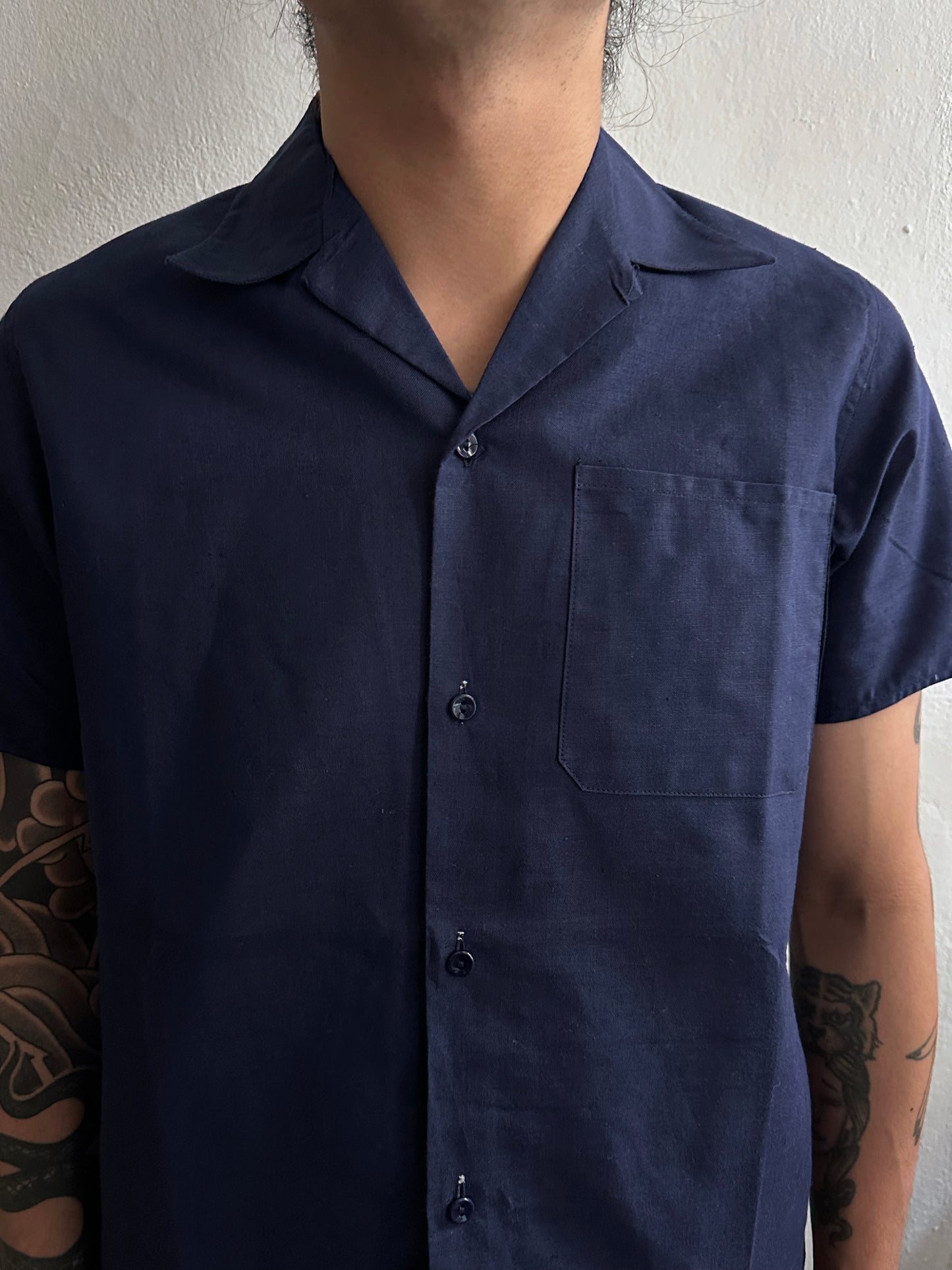 50s French Open collar shirt