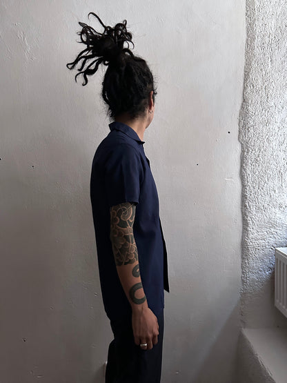 50s French Open collar shirt