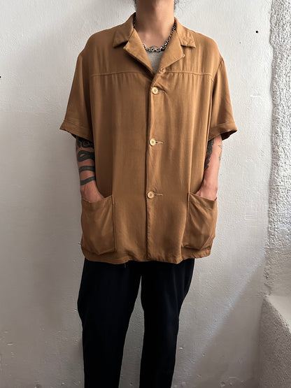 1960s French Rayon shirt