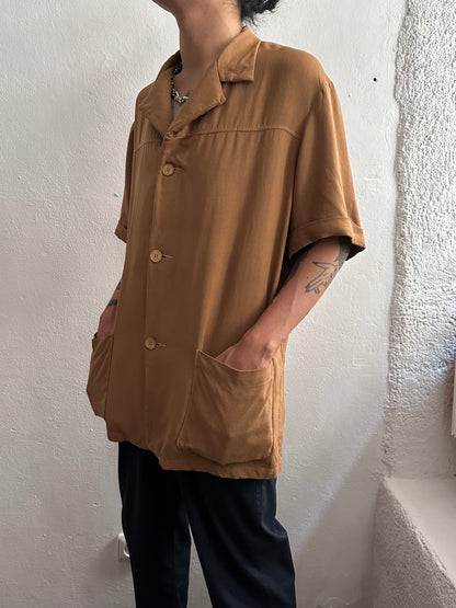 1960s French Rayon shirt