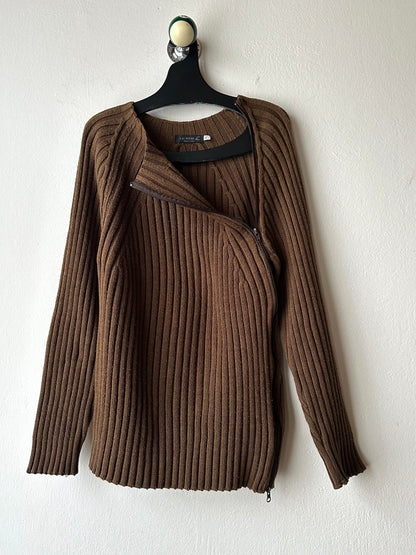 Italy Brown wool jumper