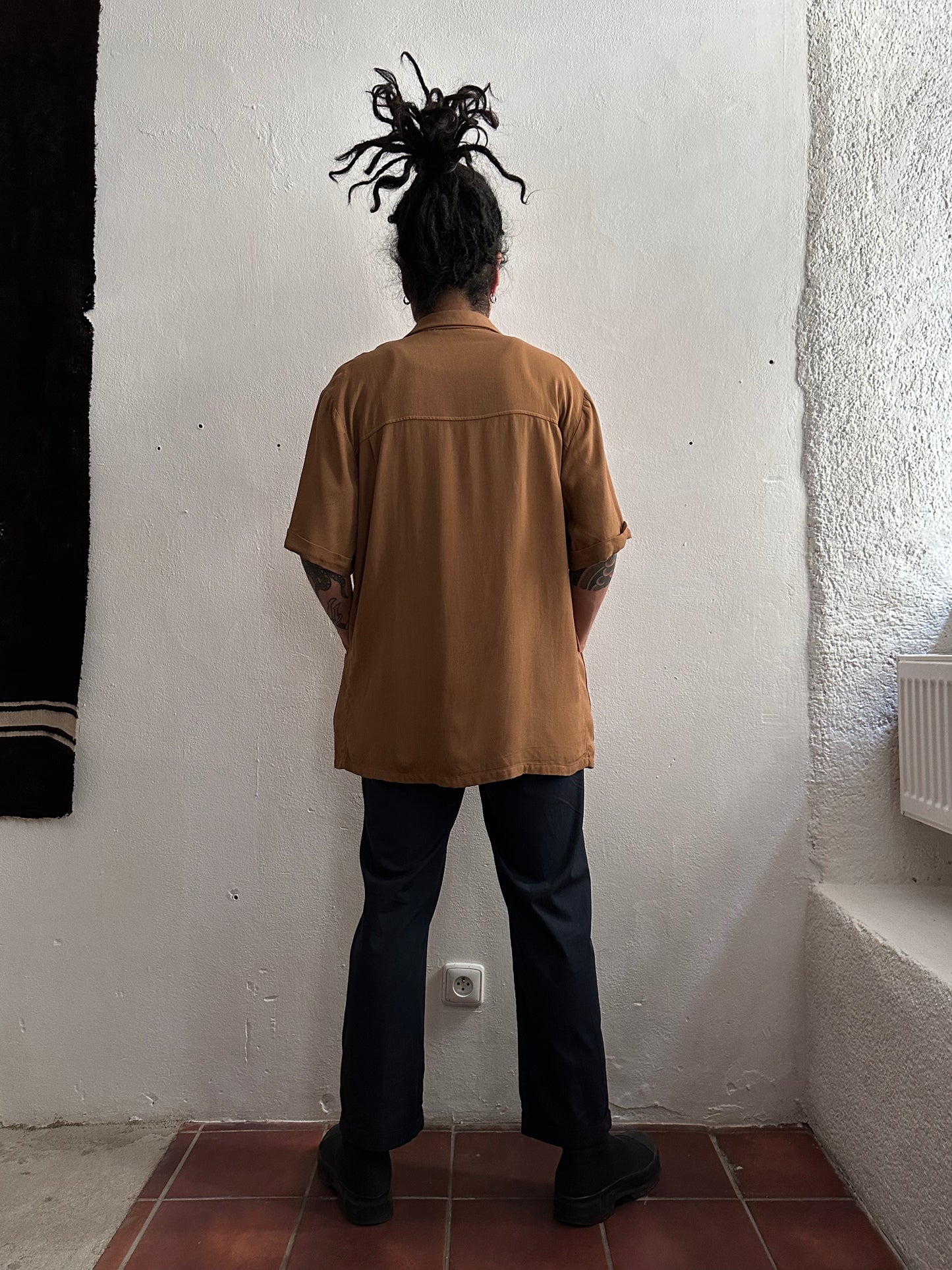 1960s French Rayon shirt