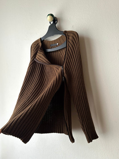 Italy Brown wool jumper