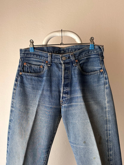 Levis 501 66 chain stitch model 70's 60's Big E 70年代 Vintage ヴィンテージ デニム リーバイス 66後期 66前期 赤耳 プラハ 古着屋 古着 Praha Prague Vintage store ユーロ古着 ヨーロッパ古着 アメリカ古着