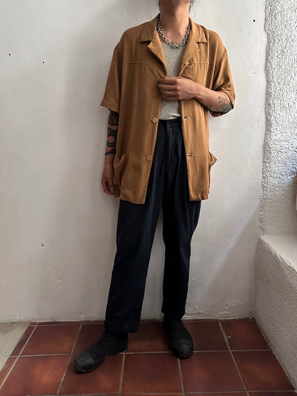 1960s French Rayon shirt