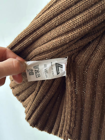 Italy Brown wool jumper