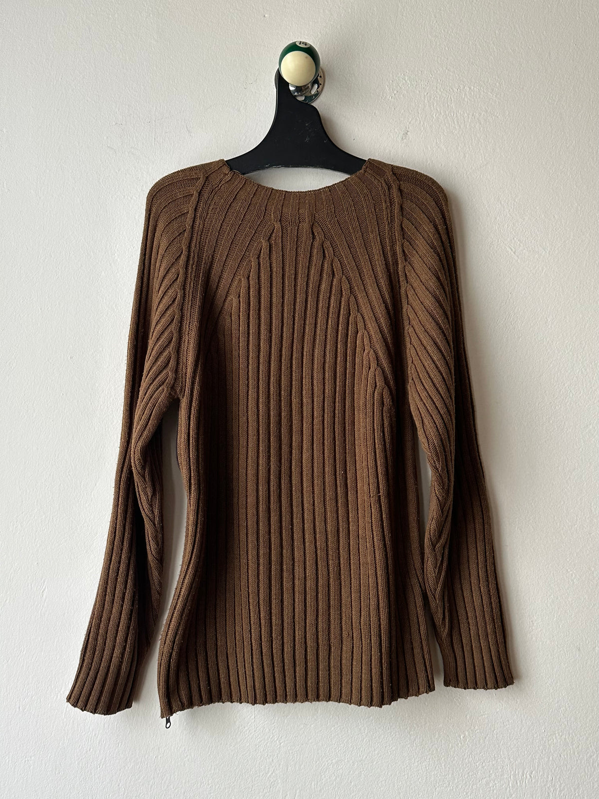Italy Brown wool jumper