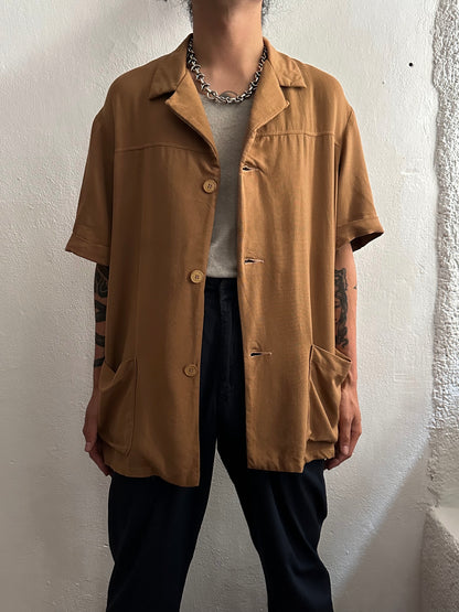1960s French Rayon shirt