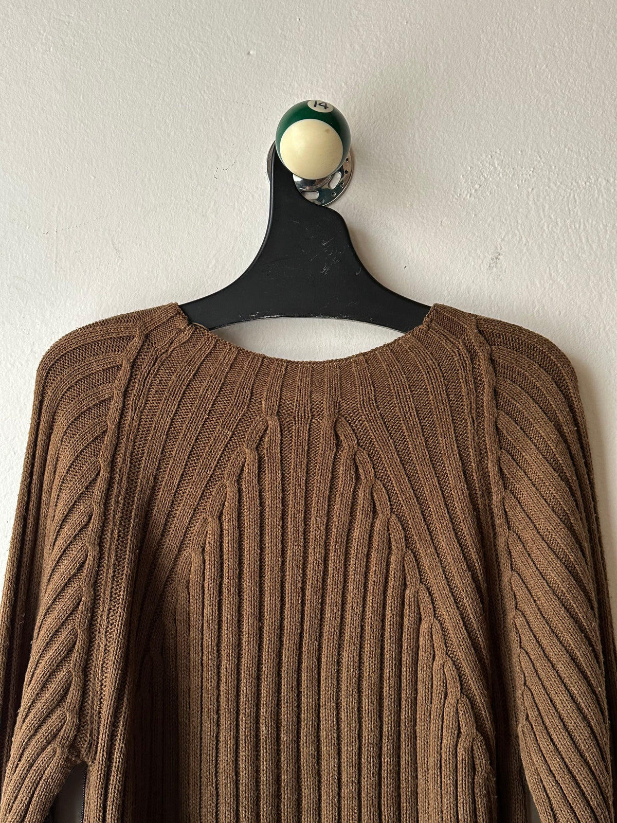 Italy Brown wool jumper
