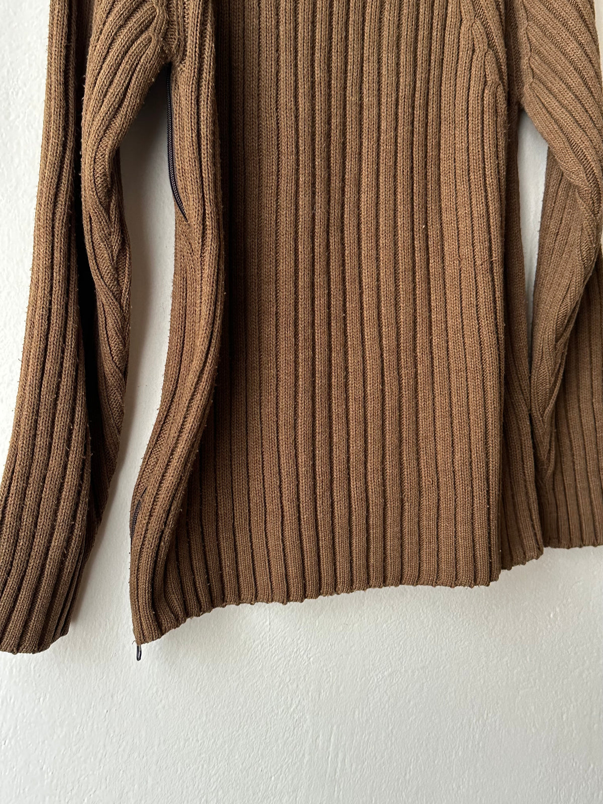 Italy Brown wool jumper