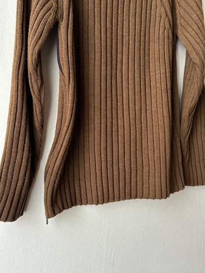 Italy Brown wool jumper
